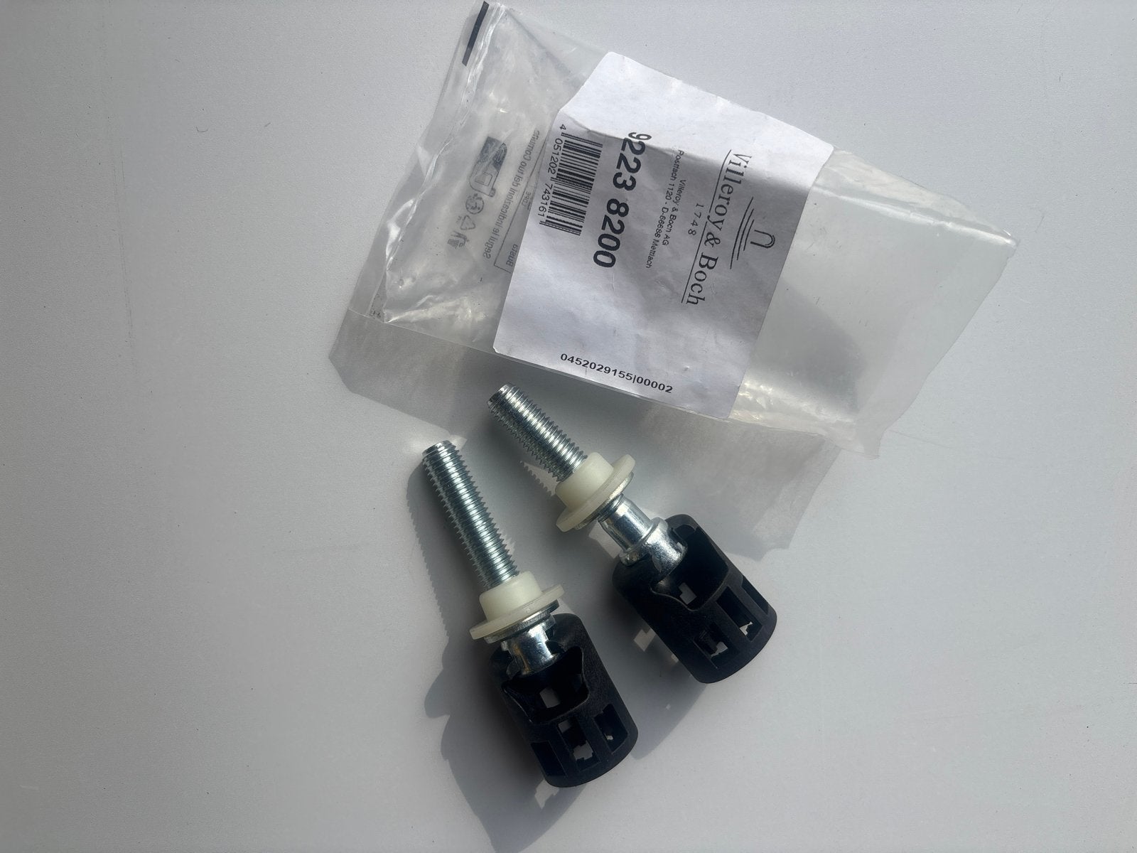 Villeroy & Boch Toiletbevestigingsset suprafix 3.0, Ophalen of Verzenden, Nieuw, Rvs, Toilet