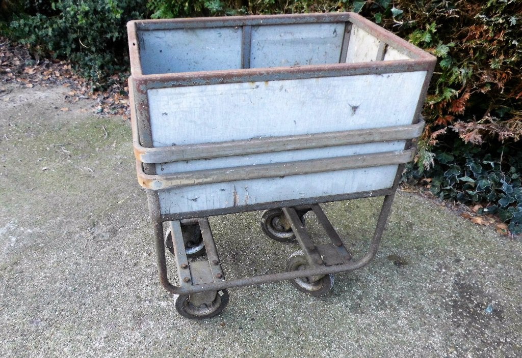 vintage industriële transportkar magazijnwagen Bucon, 100 liter of meer, Ophalen, Gebruikt, Transportkar