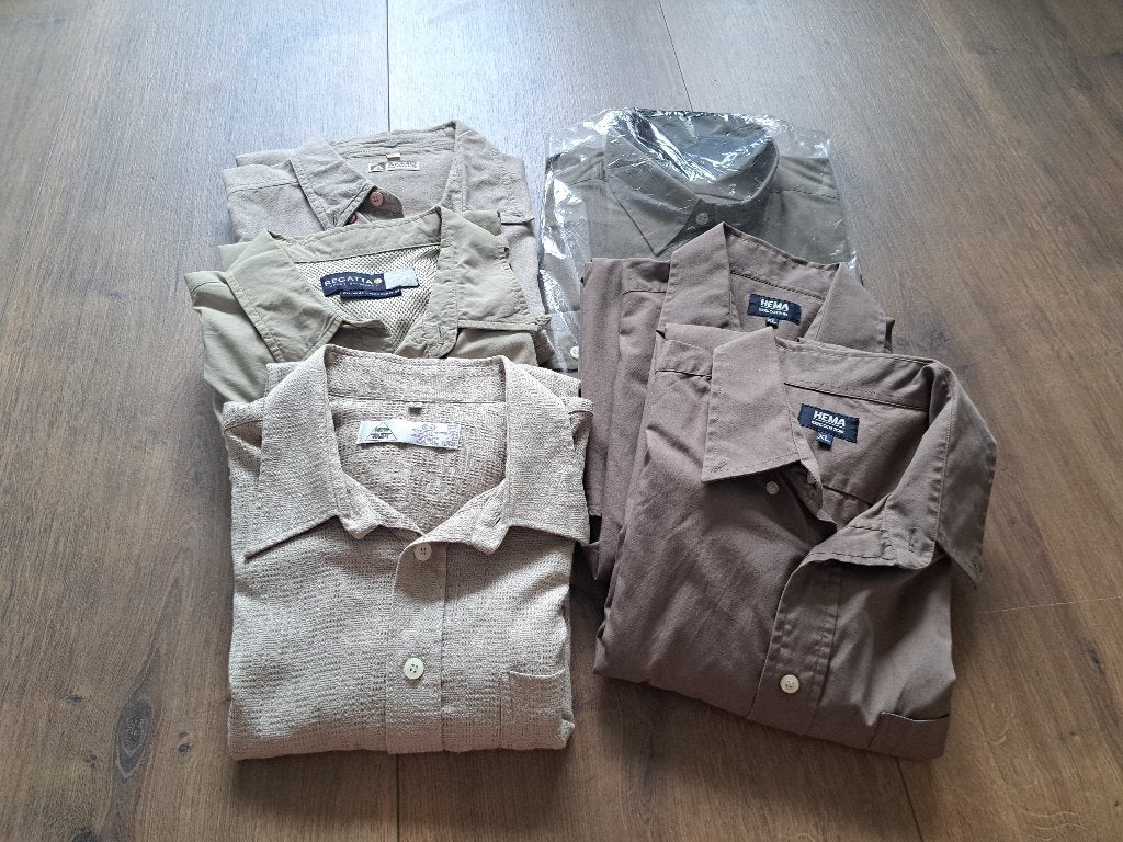 Overhemden, o.a. hema en regatta, maat l tot xxl, Kleding | Heren, Ophalen, Gedragen, Overige halswijdtes