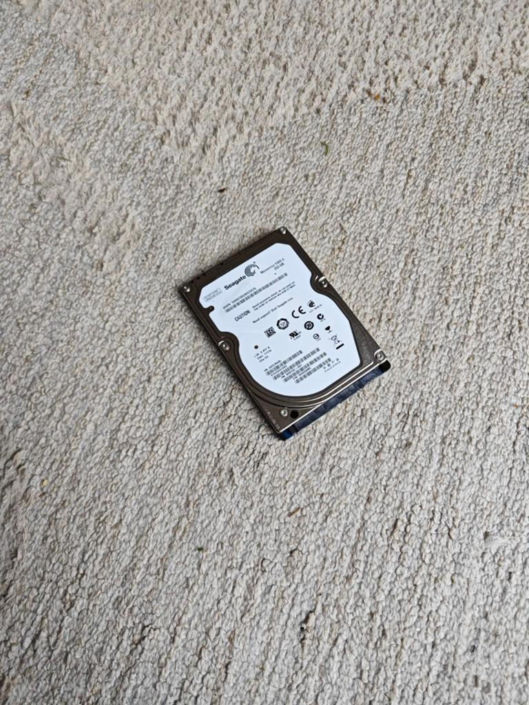 Seagate HDD 2.5 inch SATA harde schijf 250Gb, Computers en Software, Harde schijven, Intern, Gebruikt, Ophalen of Verzenden, Seagate
