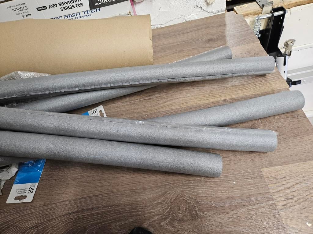 Buisisolatie 20mm - 5x 2 meter, Ophalen of Verzenden