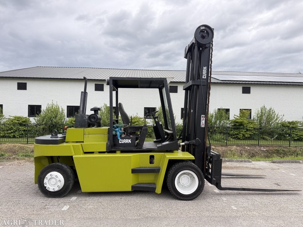Clark 7.5 tonner diesel heftruck vorkversteller 7000uur, Info@vanbeurdenheftrucks.nl, Diesel, Heftruck, Ophalen of Verzenden