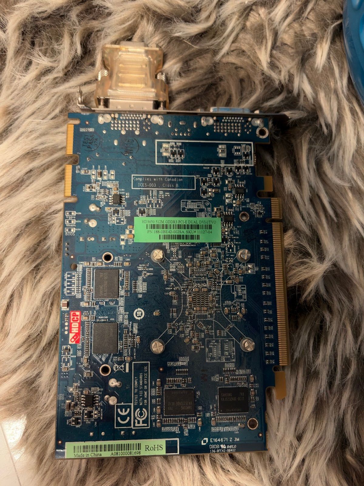 Sapphire Radeon HD 3650 Grafische Kaart, Computers en Software, Videokaarten, Gebruikt, AMD, GDDR3, Ophalen of Verzenden