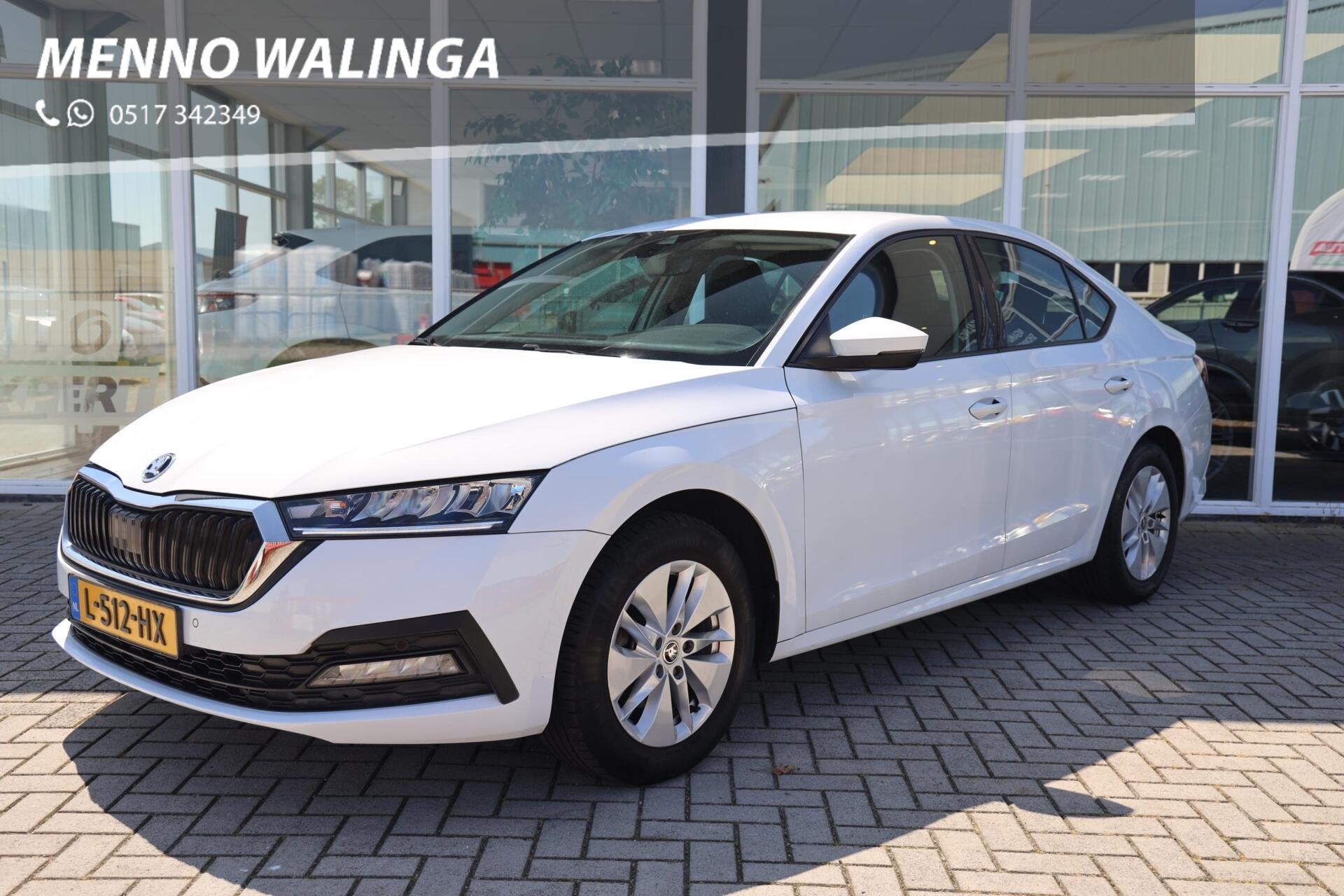 Skoda Octavia 1.5 TSI G-TEC Business Edition|Cruise control|, Auto's, Parkeersensor, Euro 6, 4 cilinders, Wit