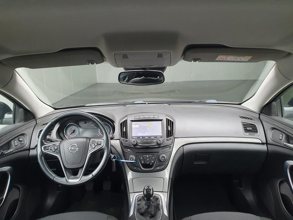 Opel Insignia Sports Tourer 1.4 T EcoFLEX Edition NAVI/CRUIS, Auto's, Opel, Stof, Gebruikt, 4 cilinders, Zwart