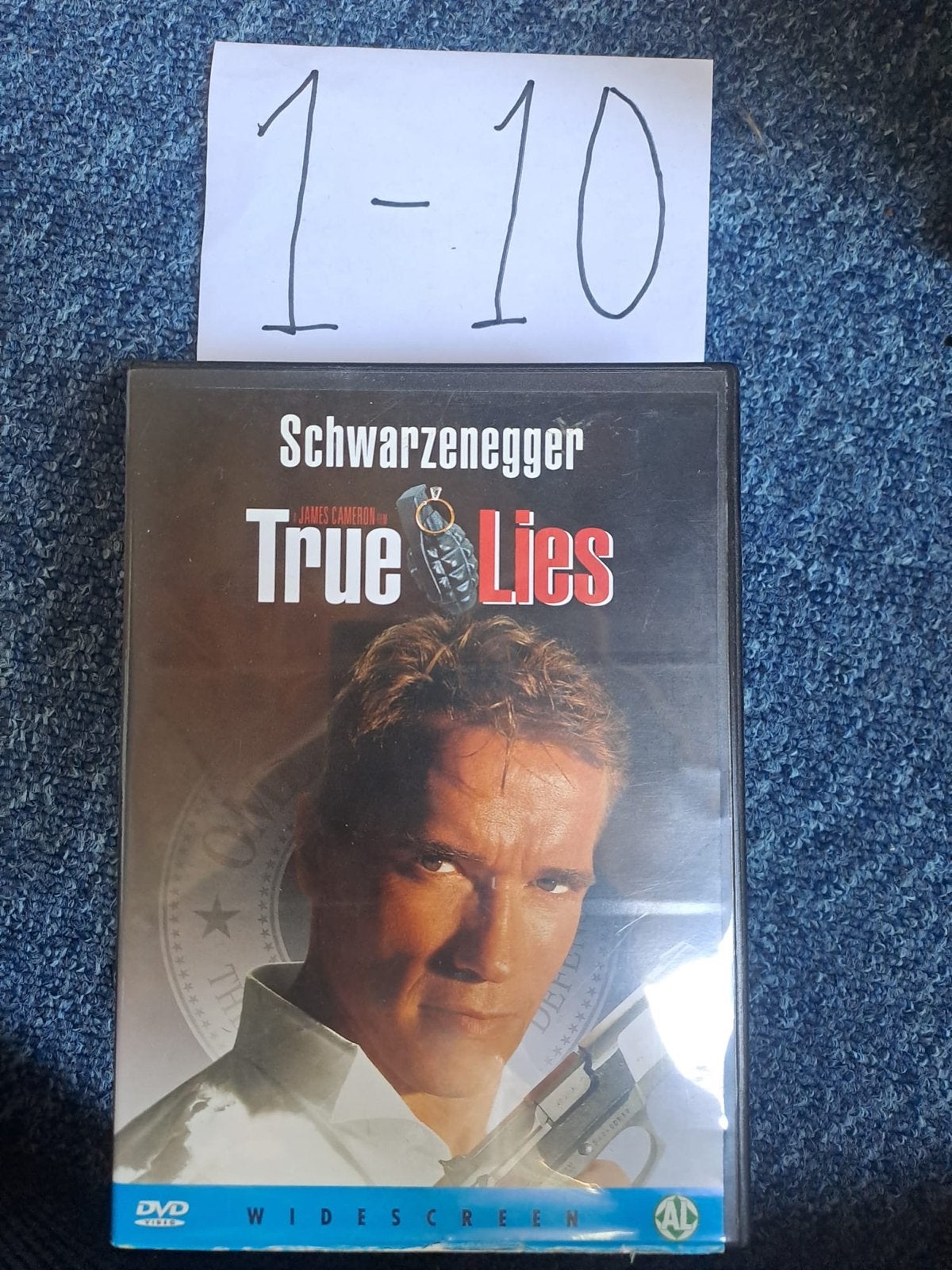 True Lies DVD - Actiekomedie met Schwarzenegger, Cd's en Dvd's, Nederlands, Breedbeeld, Ophalen of Verzenden, Zo goed als nieuw