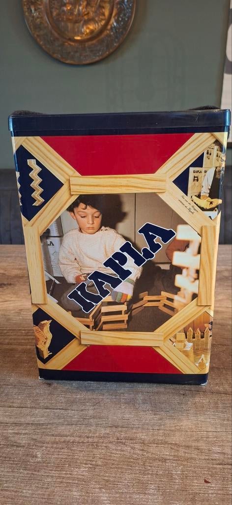 Kapla 200 stuks, Kinderen en Baby's, Speelgoed | Bouwstenen, Zo goed als nieuw, Overige merken, Ophalen of Verzenden
