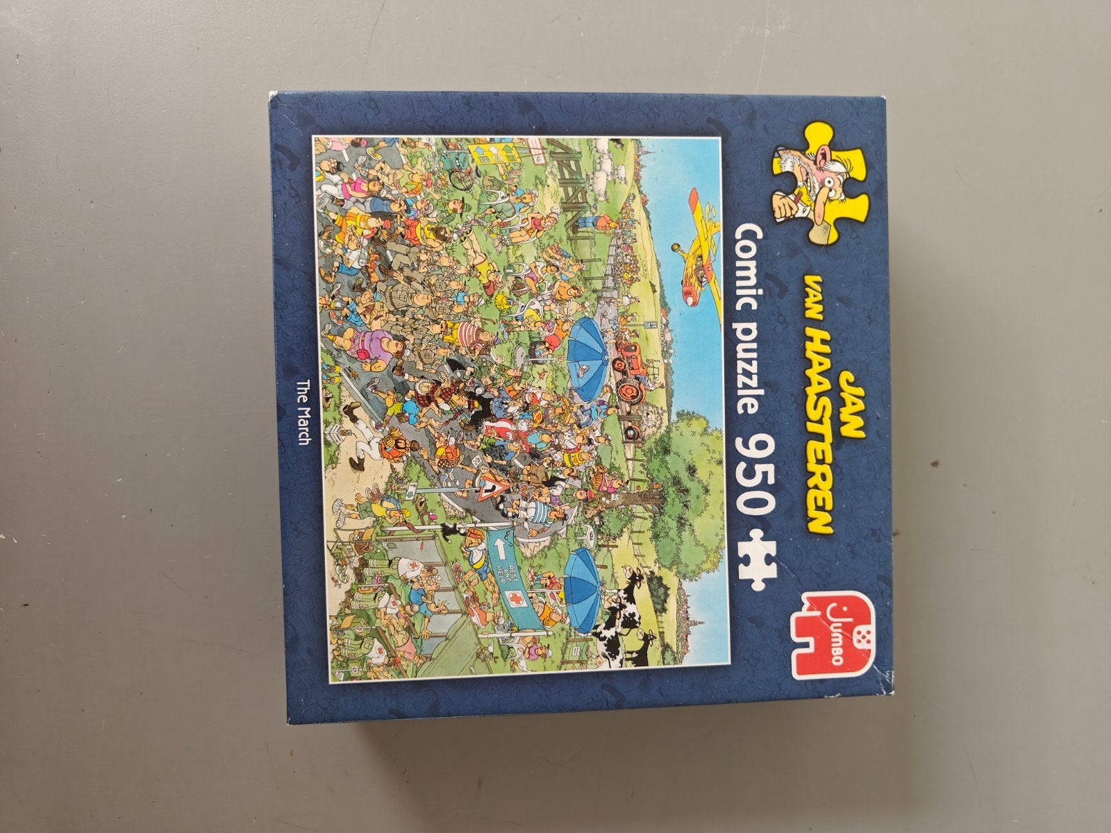 Jan van Haasteren Comic Puzzel - The March (950 stukjes), Ophalen, Zo goed als nieuw
