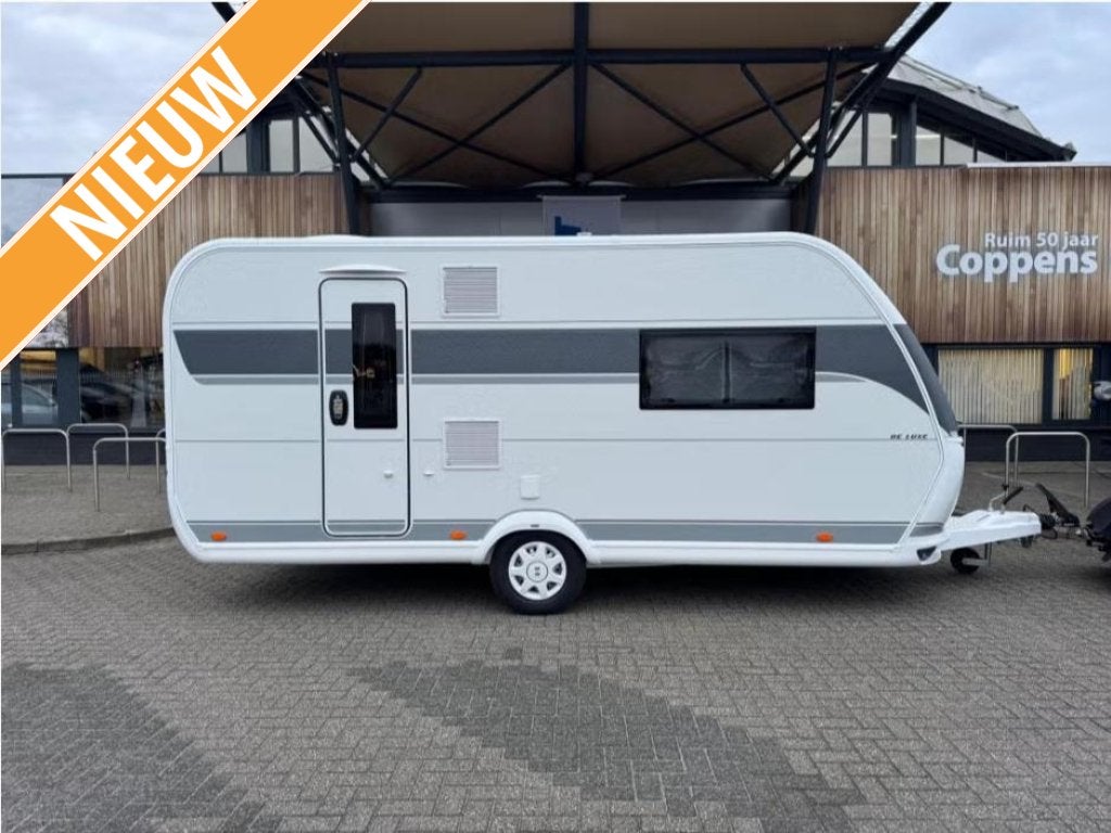 Hobby De Luxe 460 SFF MEGA DEAL! 1500kg as €3095 ko, Caravans en Kamperen, Overige typen, Hobby, Bedrijf, Tot en met 3