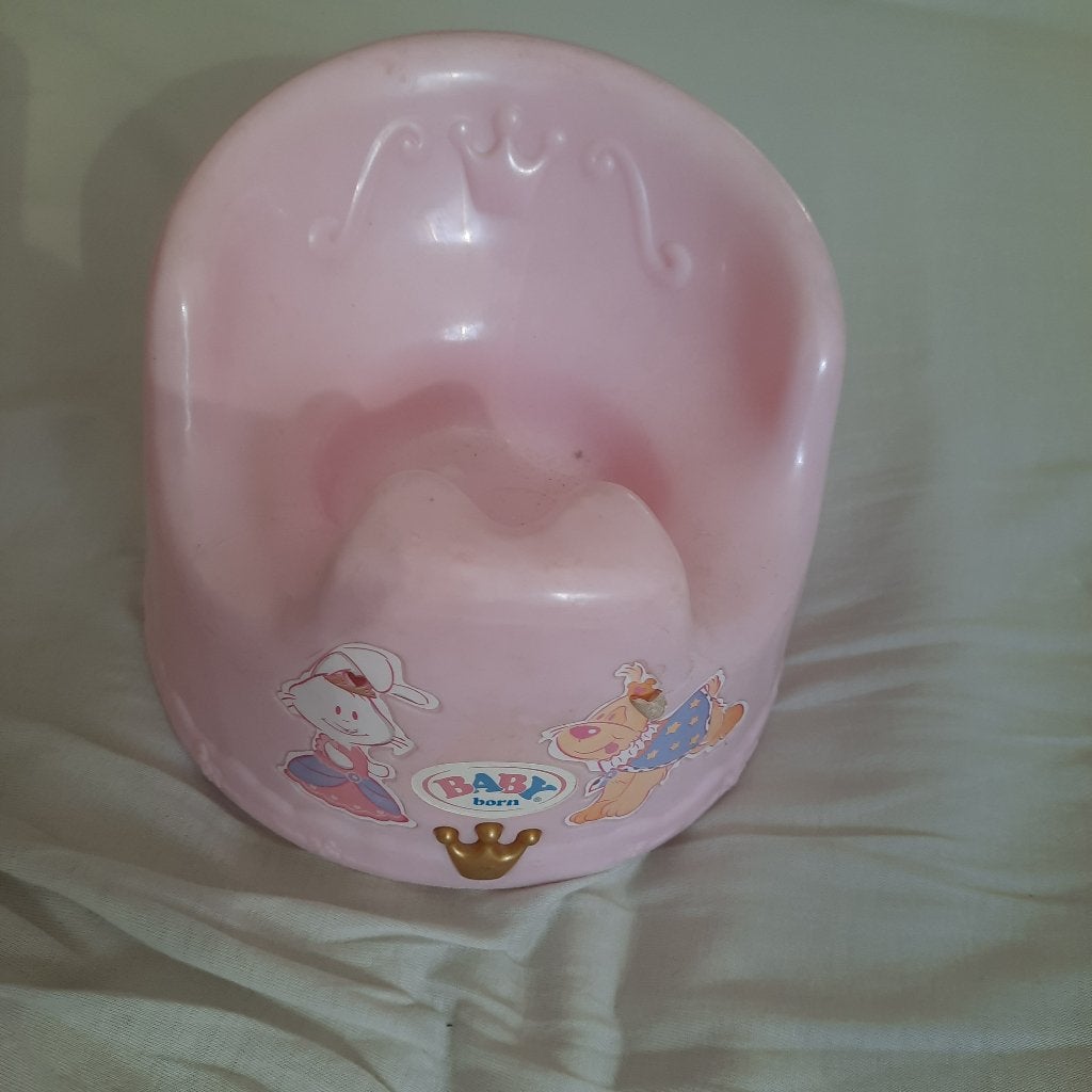 Plaspotje pop met muziek babyborn, Kinderen en Baby's, Verzenden, Zo goed als nieuw, Babypop