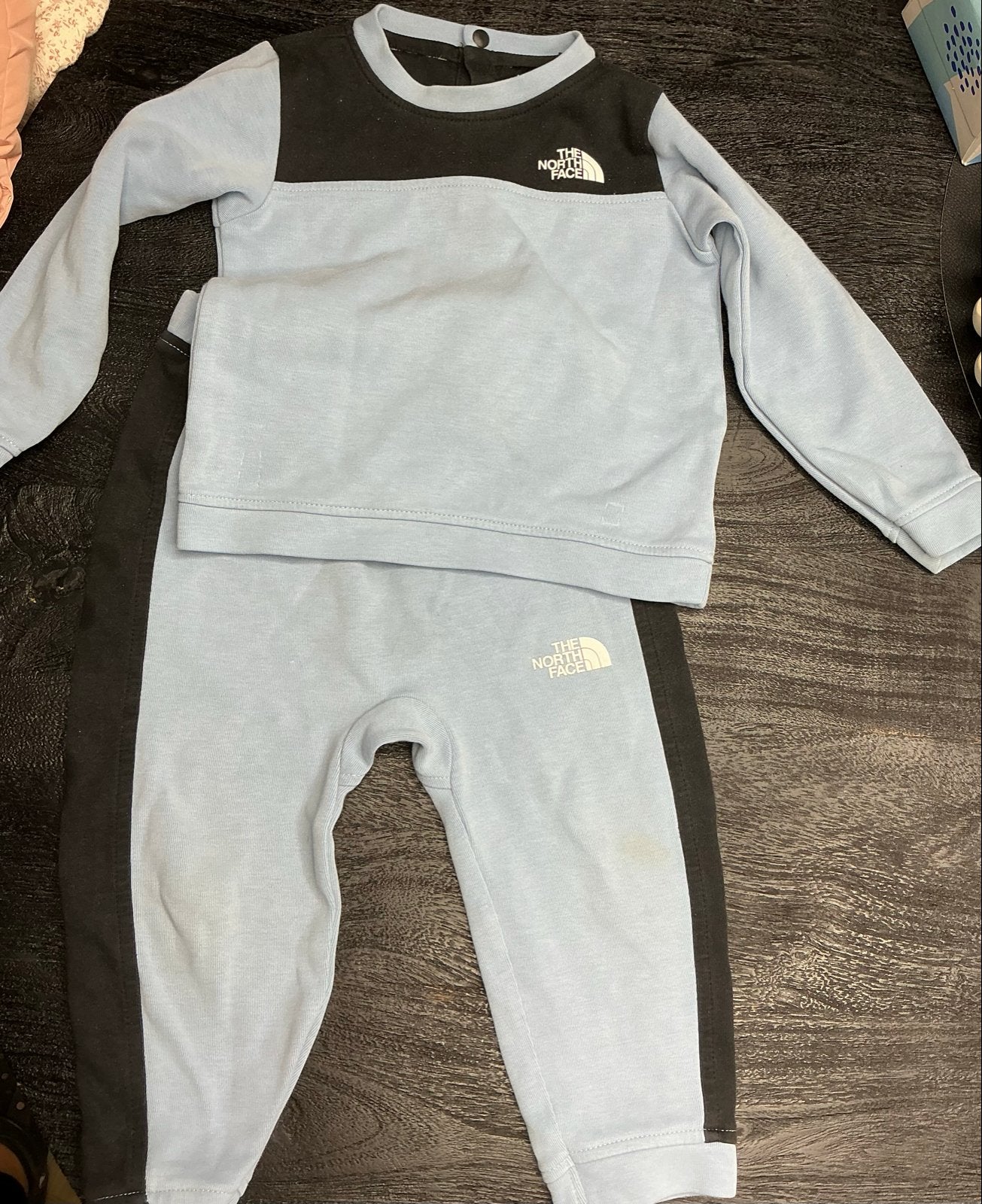 The North Face baby trainingspak 18-24 maanden (maat 86), Ophalen of Verzenden, Gebruikt, Overige maten
