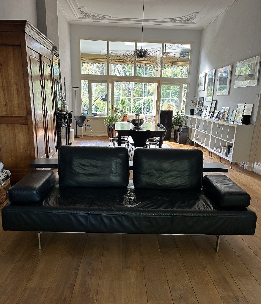 Rolf Benz Dono 6100 expendable lounge Bank, 100 tot 125 cm, Driepersoons, Zo goed als nieuw, 200 tot 250 cm