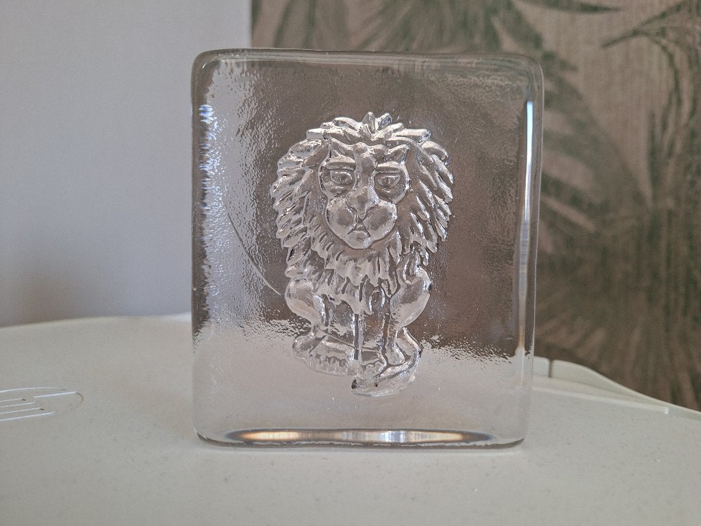 Glazen sculptuur/ presse papier, Antiek en Kunst, Ophalen of Verzenden
