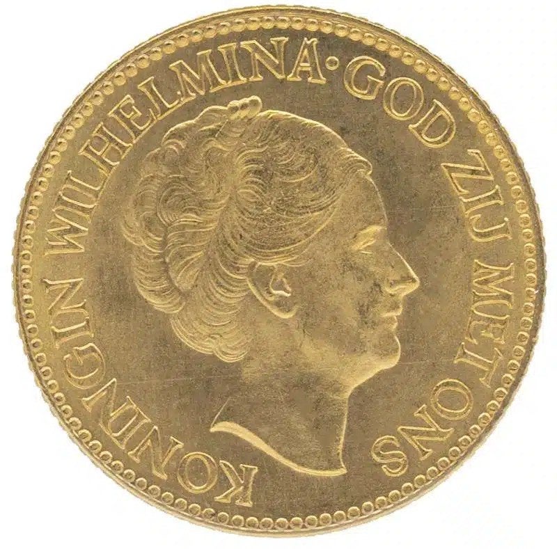 5x Nederland Gouden tientje, Ophalen of Verzenden, Goud