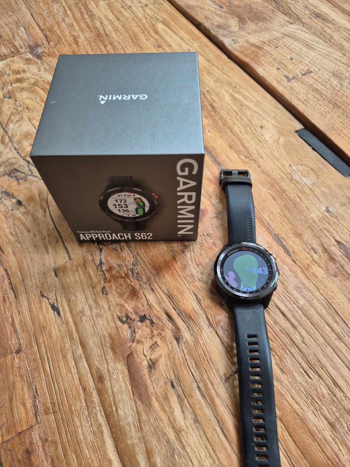 Nette Garmin S62 approach, Ophalen, Zo goed als nieuw, Zwart, Android