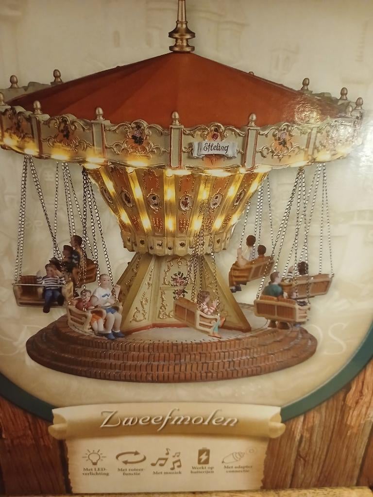 Eftelng zweefmolen nieuw, Nieuw, Ophalen of Verzenden, Beeldje of Poppetje