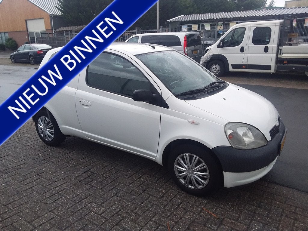 Toyota Yaris 1.0-16V VVT-i Terra (bj 2002), Auto's, Toyota, Bedrijf, Te koop, Yaris, ABS, Airbags, Alarm, Boordcomputer, Startonderbreker