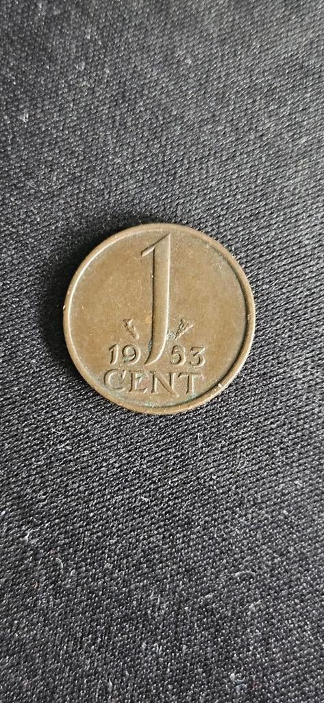 Nederlandse 1 Cent munt 1953 Koningin Juliana, Ophalen of Verzenden, Koningin Juliana, 1 cent, Losse munt