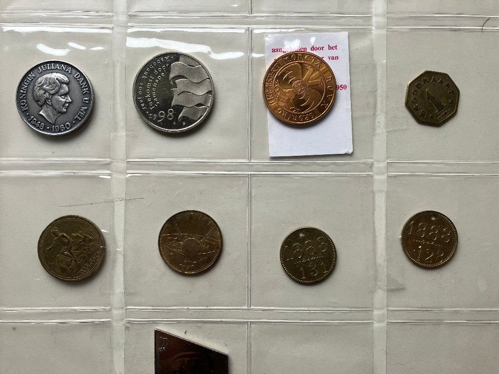Verzameling penningen, Ophalen of Verzenden, Overige materialen, Nederland