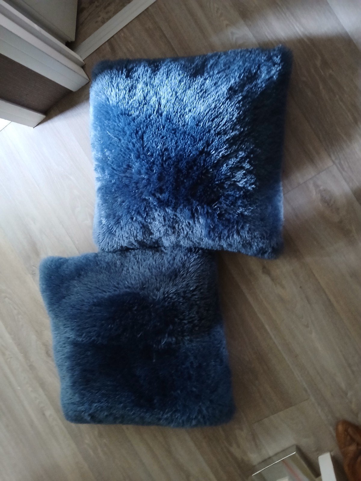 kussens blauw 2 stuks, Ophalen of Verzenden, Blauw, Vierkant