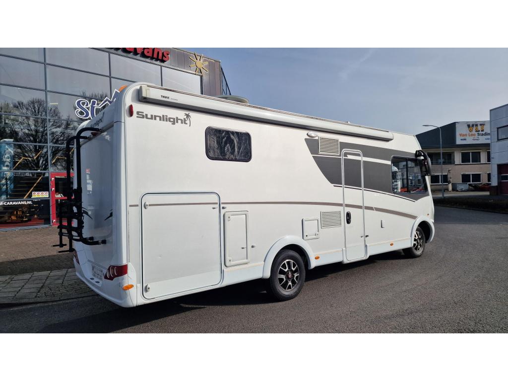 Sunlight I68 Adventure 9 traps automaat enkele bedden, Caravans en Kamperen, Campers, Sunlight, Ringverwarming, Fiat, 7 tot 8 meter