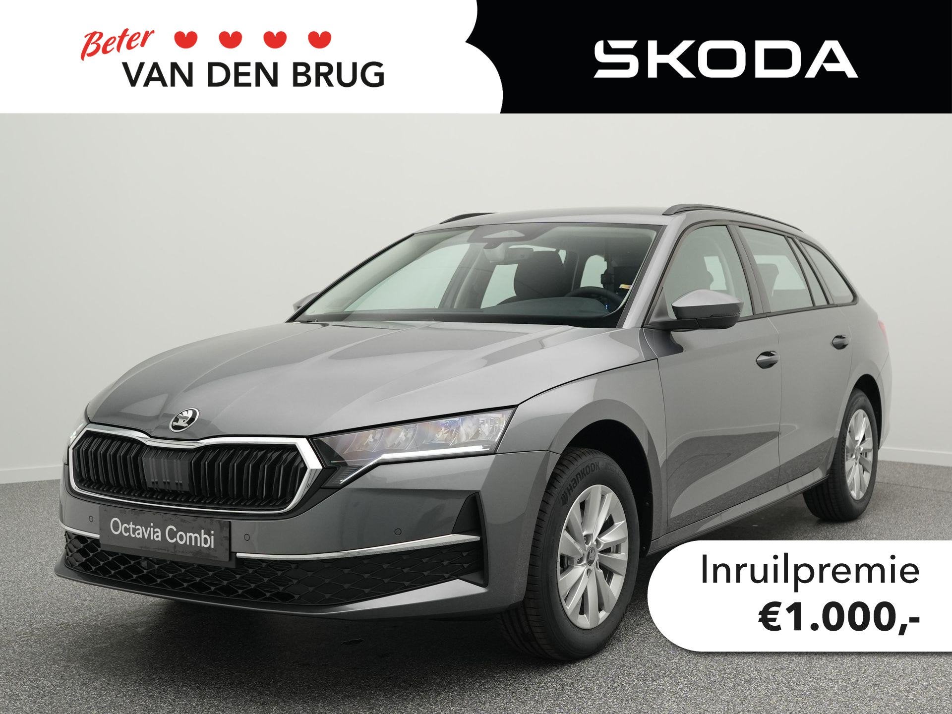 Skoda Octavia combi Business Edition 1.5 TSI | Trekhaak, Auto's, Skoda, Voorwielaandrijving, Stof, 1498 cc, Euro 6