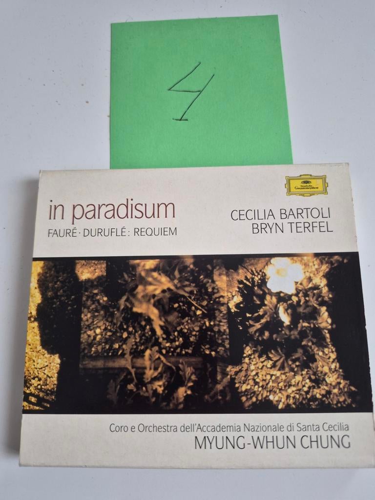 Fauré, Duruflé: Requiem - Cecilia Bartoli, Bryn Terfel CD, Ophalen of Verzenden, Romantiek, Zo goed als nieuw, Vocaal