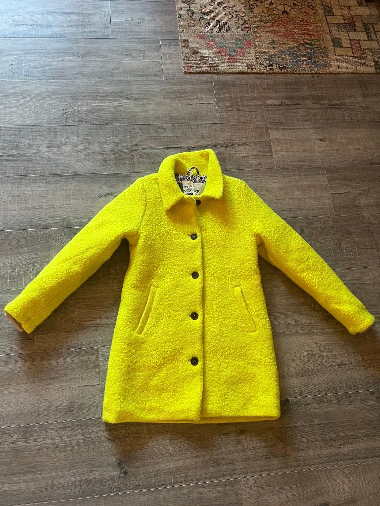Nieuwe gele winterjas meisje jas 158 164 Like Flo trenchcoat, Kinderen en Baby's, Meisje, Nieuw, Ophalen of Verzenden, Like flo