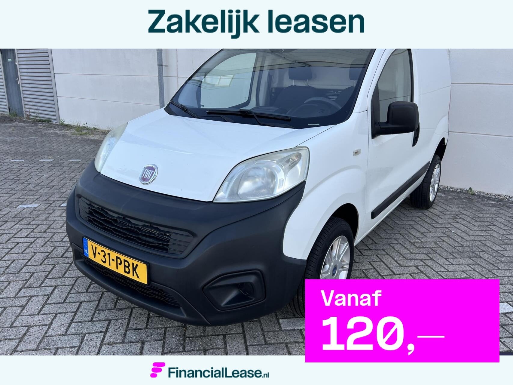 Fiat Fiorino 1.4 SX, Stof, Gebruikt, 4 cilinders, Wit