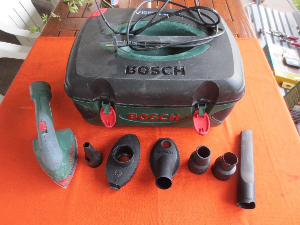 Bosch schuurmachine / multischuurmachine PSM Ventaro 1400, Ophalen of Verzenden, Gebruikt, 1200 watt of meer, Vlakschuurmachine