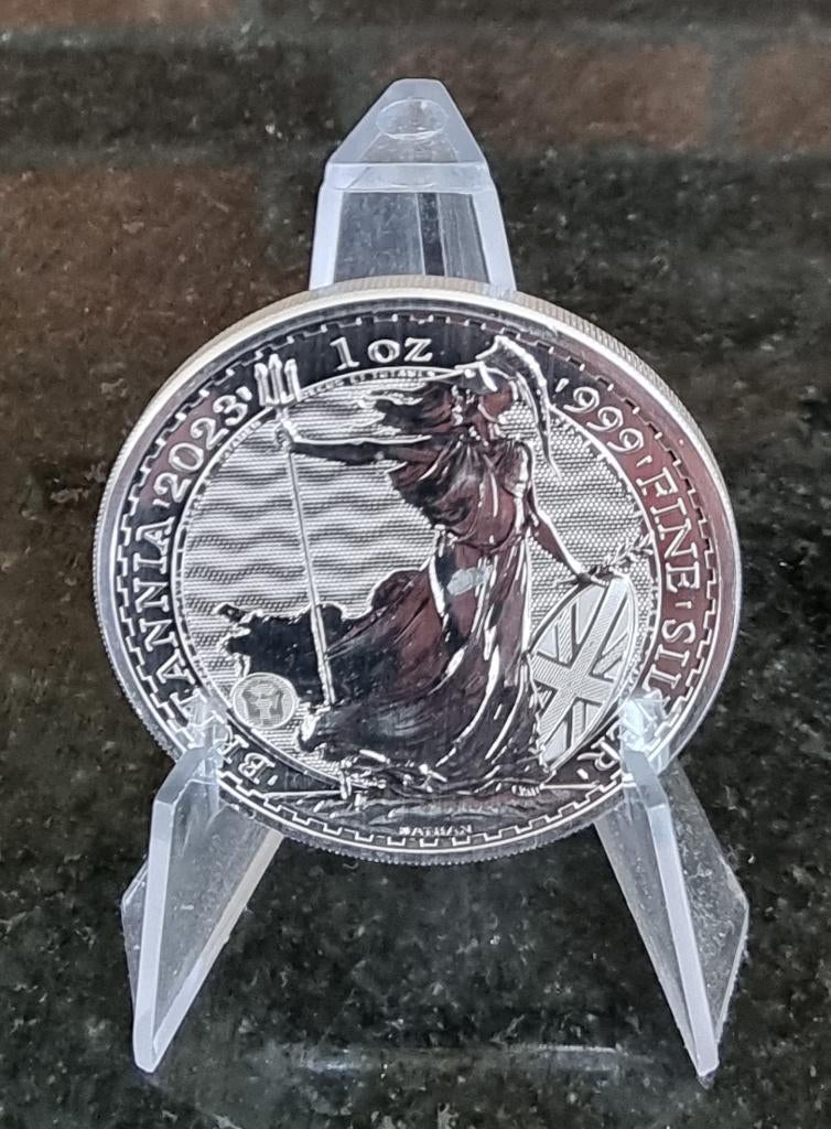 Britannia 1 oz .999 zilver, Ophalen of Verzenden, Zilver