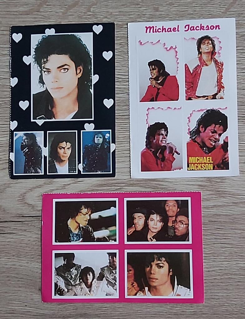 Jaren 80 MICHAEL JACKSON Stickers, Verzamelen, Muziek, Artiesten en Beroemdheden, Ophalen of Verzenden, Zo goed als nieuw, Overige typen