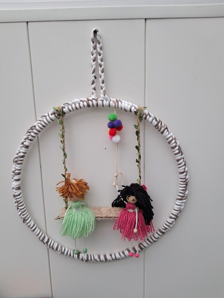 Kinderkamer Decoratie Hanger .. Schommel (NIEUW), Kinderen en Baby's, Kinderkamer | Inrichting en Decoratie, Handgemaakt, Nieuw