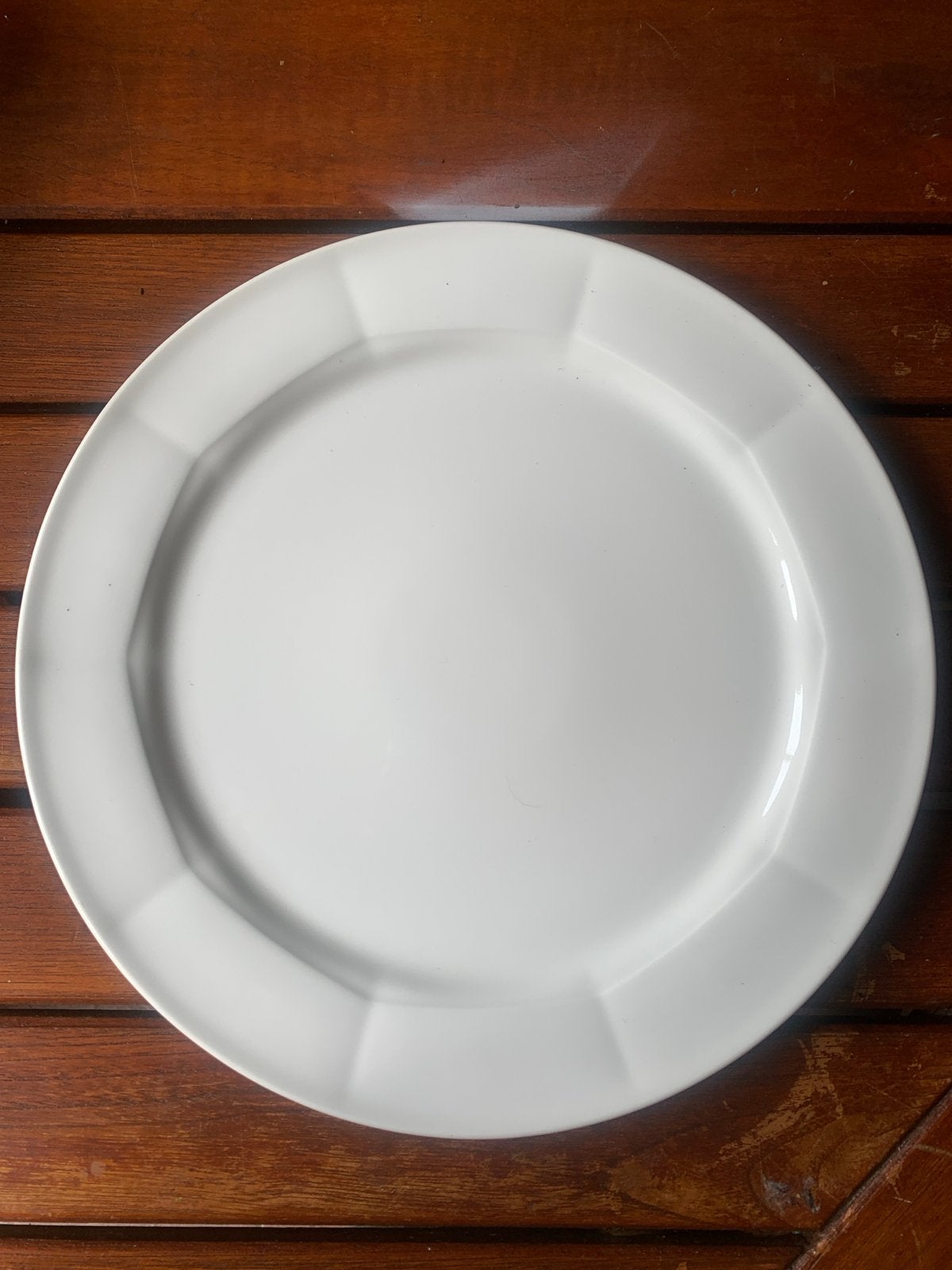 10 Nieuwe Villeroy & Boch Geo onderborden - 31 cm warm wit, Villeroy & Boch, Nieuw, Ophalen of Verzenden, Bord(en)