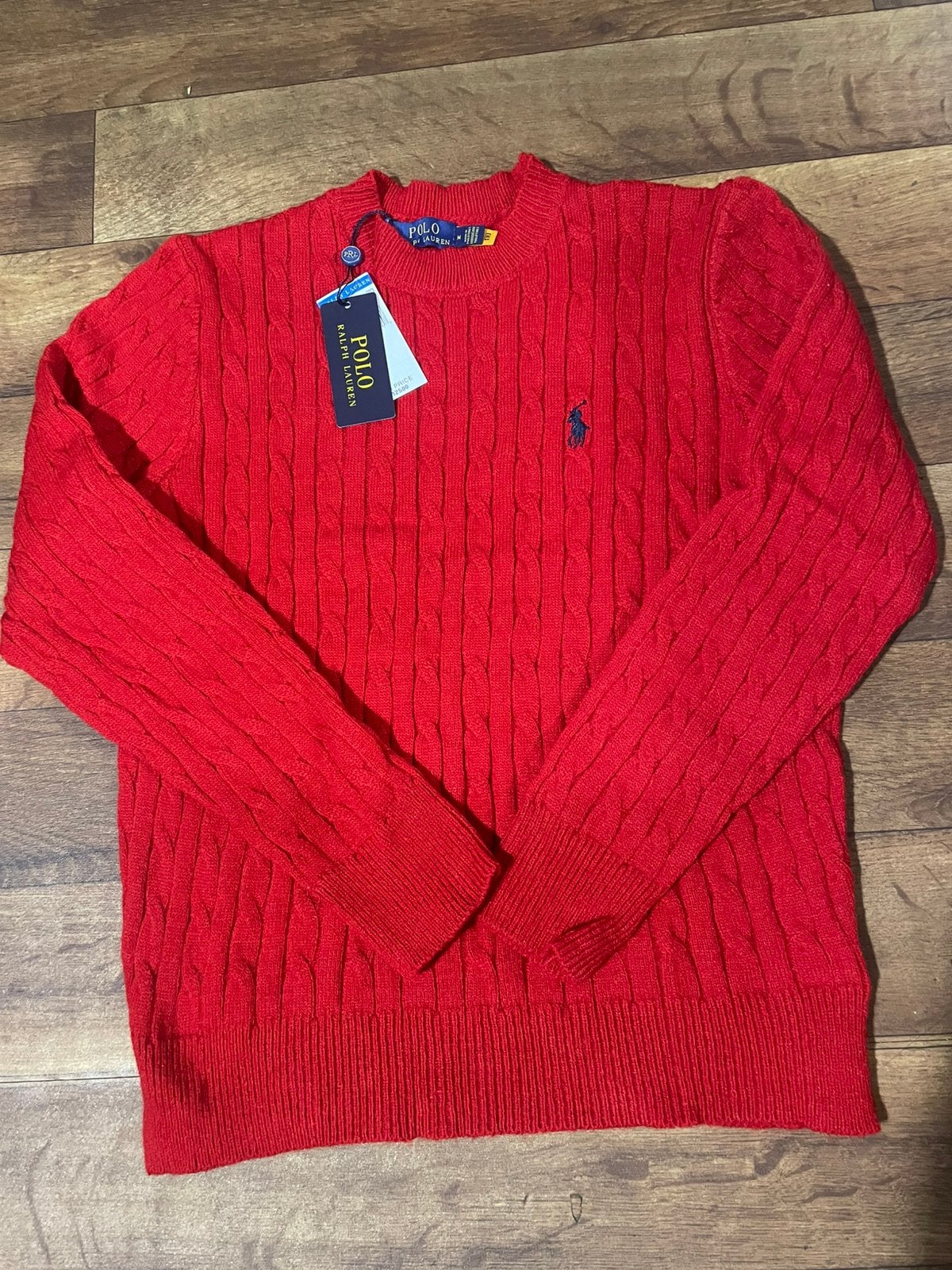 Polo Ralph Lauren Sweater, Ophalen of Verzenden, Nieuw, Maat 38/40 (M), Rood