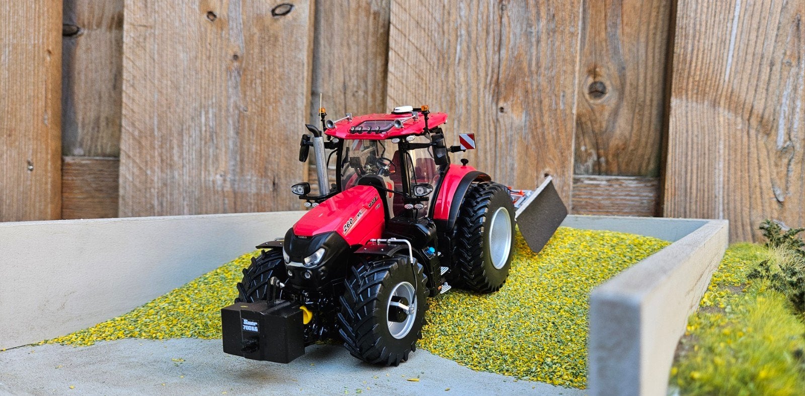Verbouwde Case IH Puma 260 CVXDRIVE + Holaras kuilverdeler, Hobby en Vrije tijd, Ophalen of Verzenden, Nieuw, Overige typen, Universal Hobbies