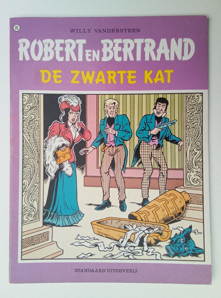 Robert en Bertrand - Deel 26 - W.Vandersteen, Gelezen, W. Vandersteen, Eén stripboek, Ophalen of Verzenden