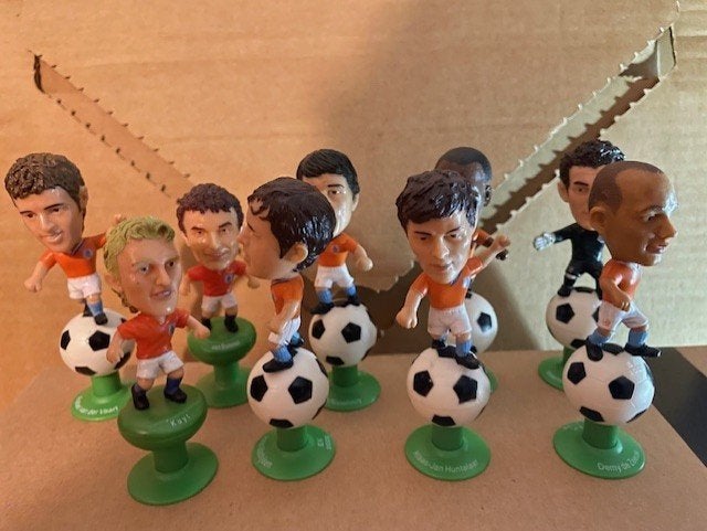 Voetbalpoppetjes, Verzamelen, Ophalen of Verzenden, Gebruikt, Overige binnenlandse clubs, Beeldje of Poppetje