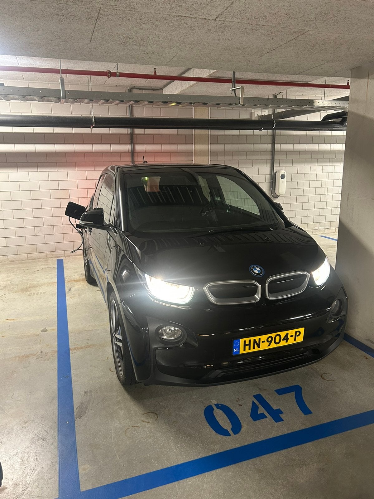 BMW i3 Range-extender 2015 Zwart, Auto's, Automaat, Achterwielaandrijving, 1290 kg, Zwart