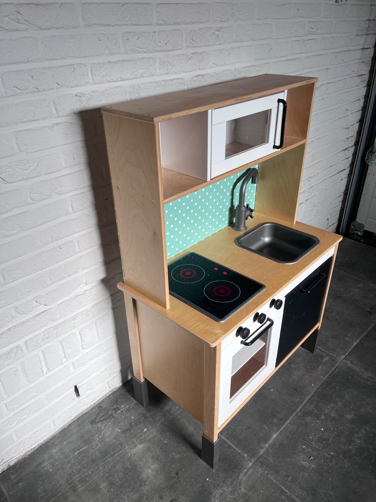 Gepimpt IKEA Duktig speelkeukentje met krijtverf, Ophalen, Gebruikt, Hout, Speelkeuken