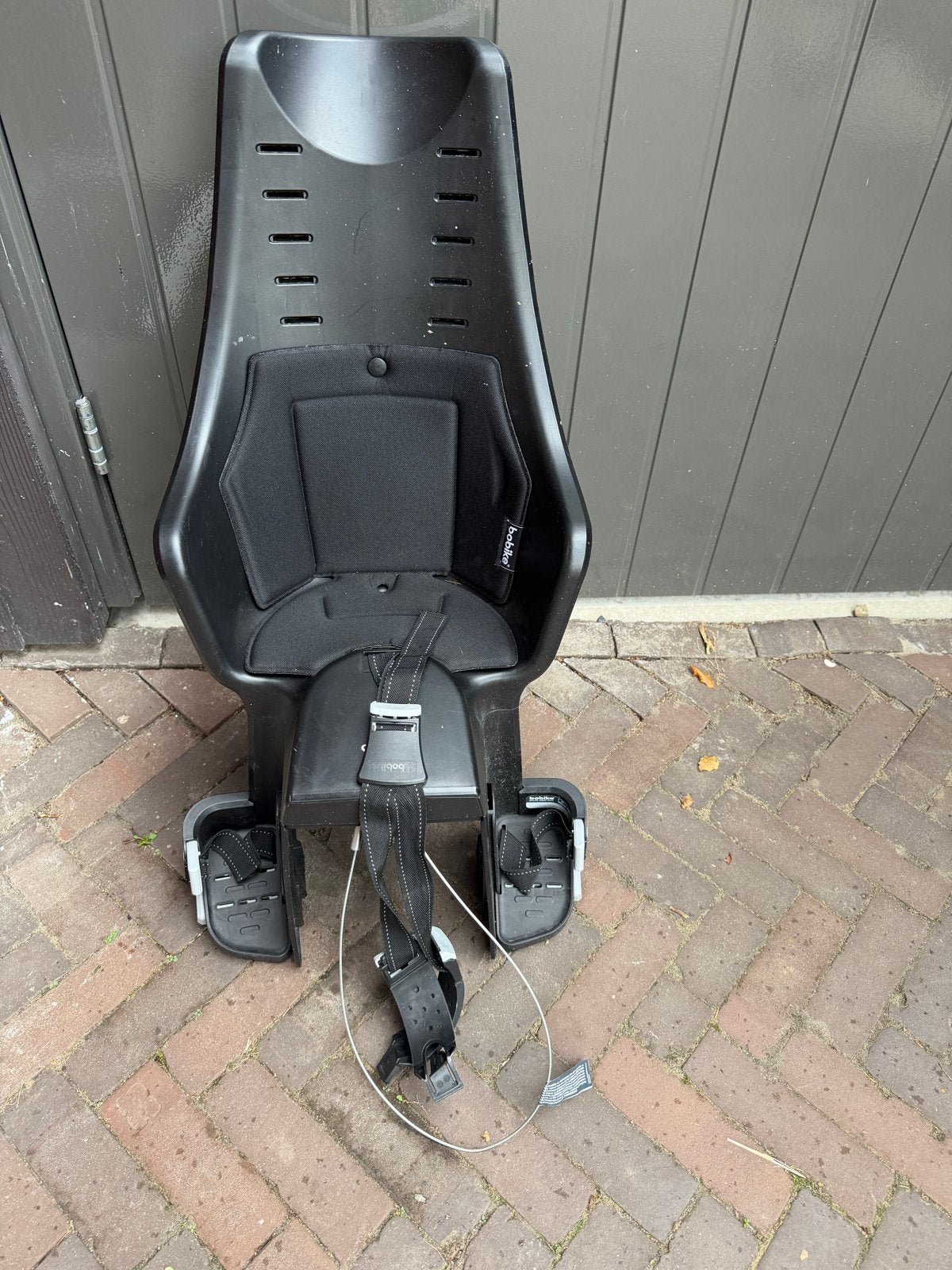 Bobike one maxi fietszitje (achter) - gebruikt, oud model, Ophalen, Gebruikt, Achterzitje, Voetsteuntjes