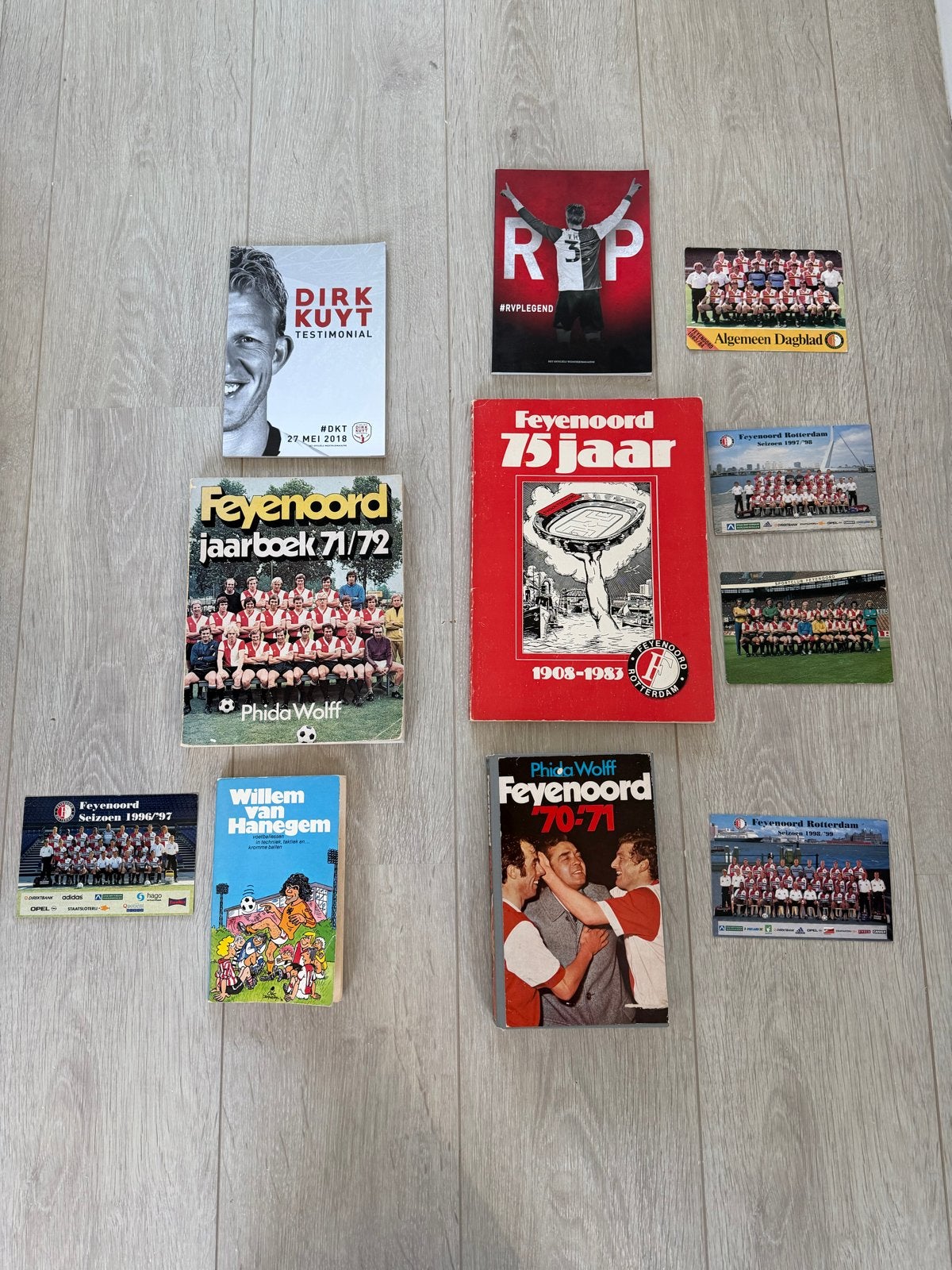 Feyenoord Collectie: Jaarboeken, Boeken & Kaarten, Ophalen of Verzenden, Gelezen, Overige sporten