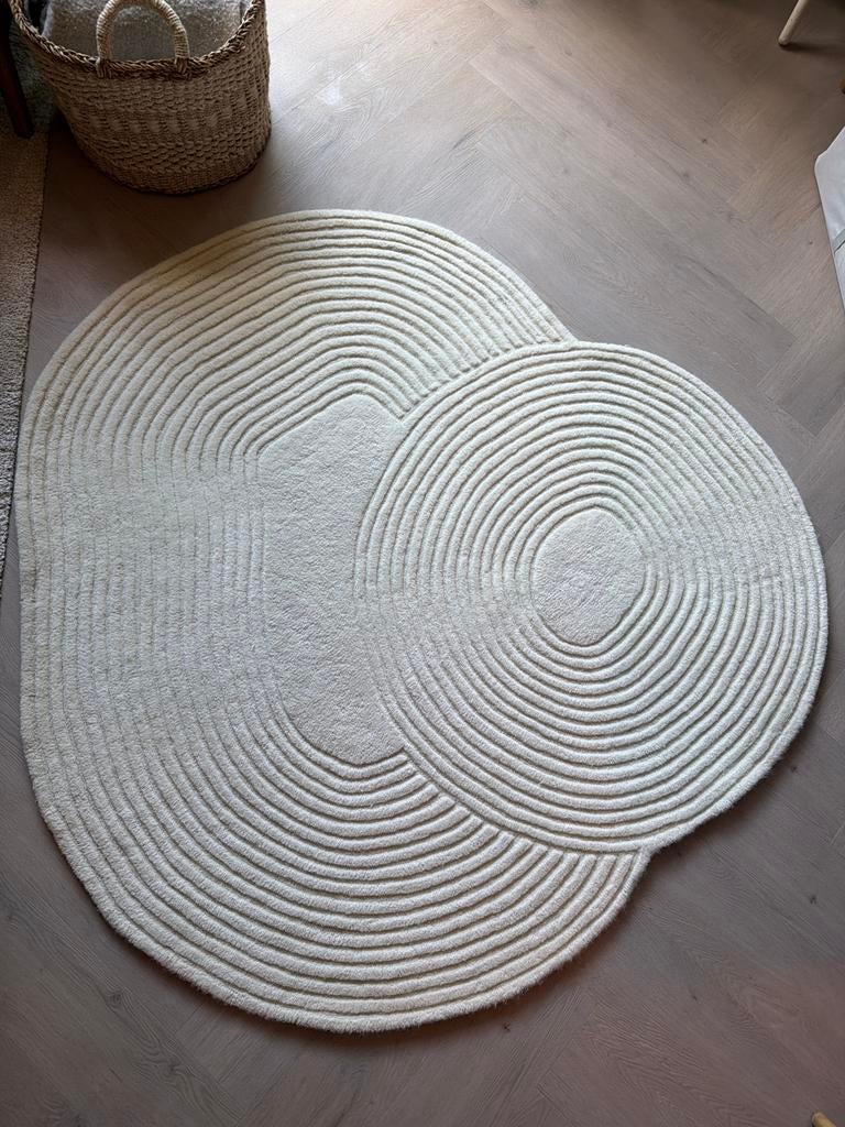 Bolia Zen kleed 145x145 - Zo goed als nieuw, Ophalen, 100 tot 150 cm, Zo goed als nieuw, Crème