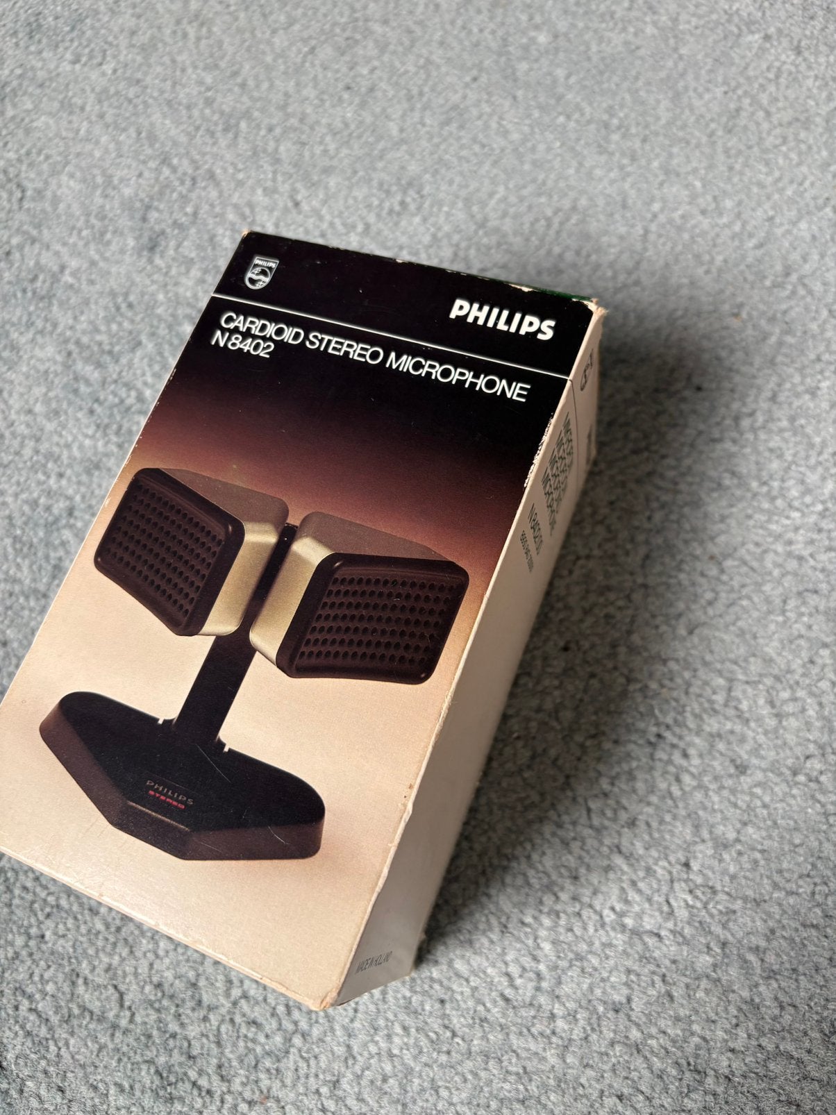 Vintage microfoon., Ophalen of Verzenden, Zo goed als nieuw