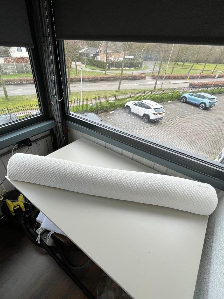 Bedrand foam bamboo vezel – 134cm – bedhekje – bedbumper, Ophalen of Verzenden, Overige typen
