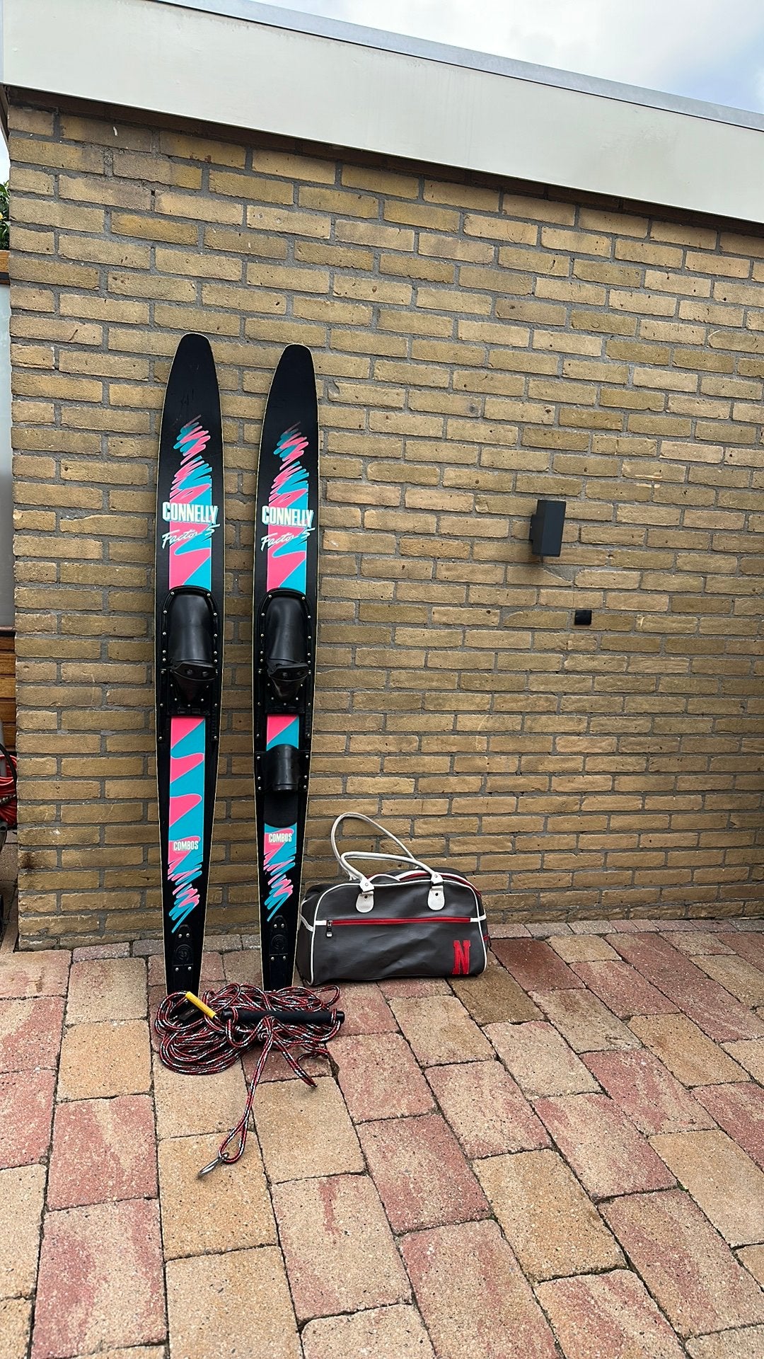 Waterski’s met touw, super voor de zomer!!!, Watersport en Boten, Ophalen, Zo goed als nieuw, Waterski's