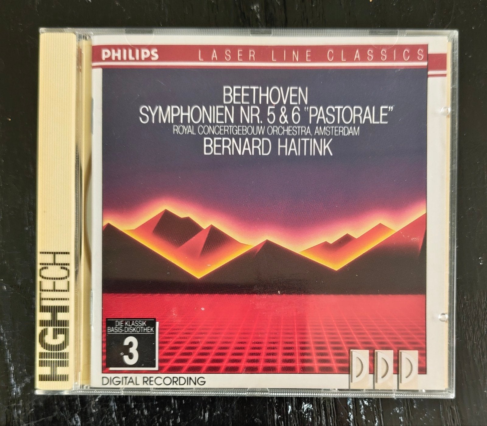 Beethoven: symfonieën 5&6. RCGO/Haitink, Cd's en Dvd's, Cd's | Klassiek, Ophalen of Verzenden, Zo goed als nieuw, Classicisme