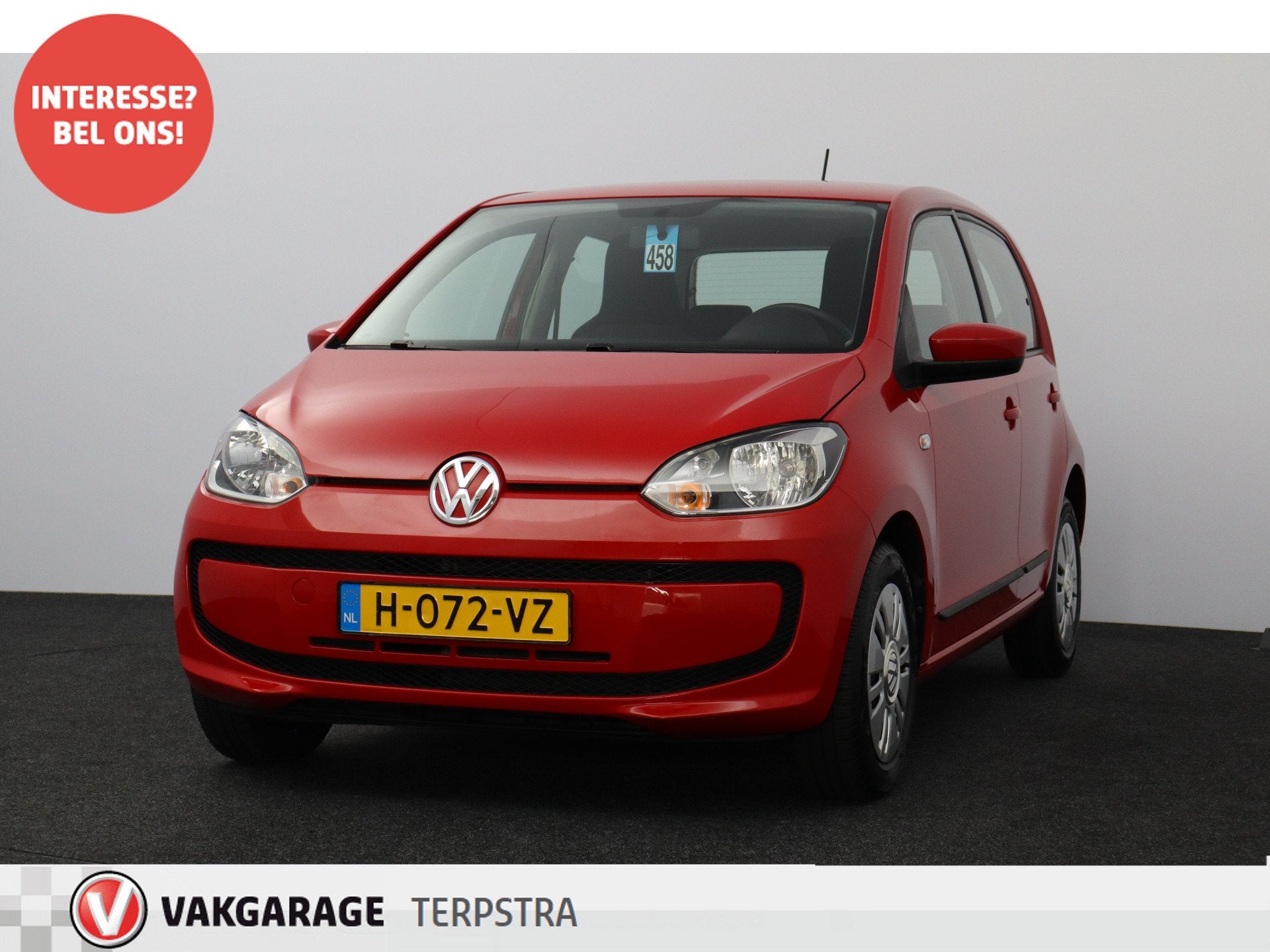 Volkswagen up! 1.0 up! Edition BlueMotion/ 5-DRS/ Airco!/ C., Auto's, Voorwielaandrijving, Euro 5, Stof, Gebruikt