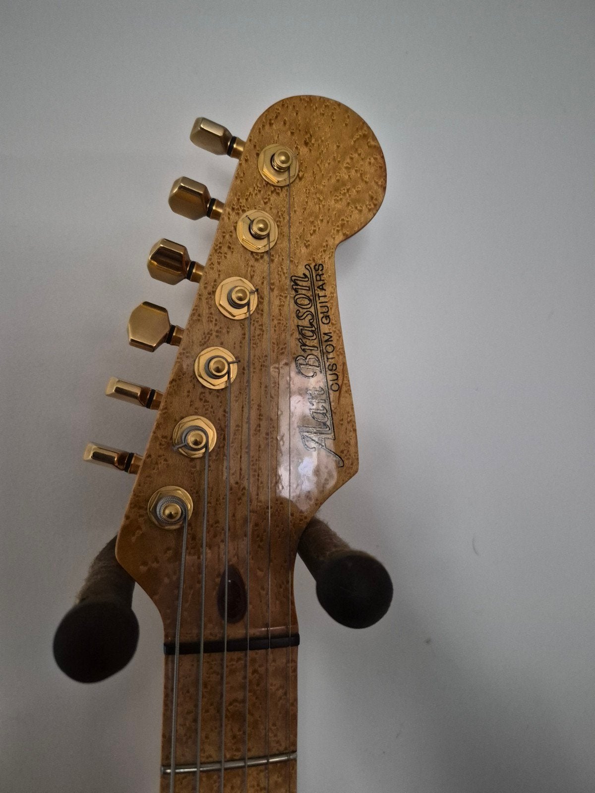 Alan Brason Stratocaster - Custom Shadows gitaar, Ophalen of Verzenden, Zo goed als nieuw, Solid body, Overige merken