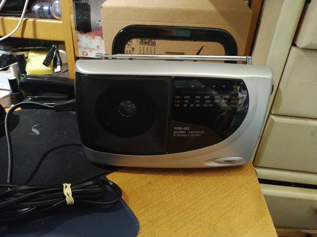 YOKO YPR-102 radio, Ophalen of Verzenden, Zo goed als nieuw, Radio